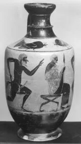 LEKYTHOS (ATHENIAN, BLACK-FIGURE)