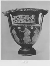 KRATER, COLUMN (SOUTH ITALIAN, APULIAN, RED-FIGURE)