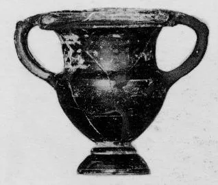 KRATER (SOUTH ITALIAN, CAMPANIAN, BLACK GLAZE)