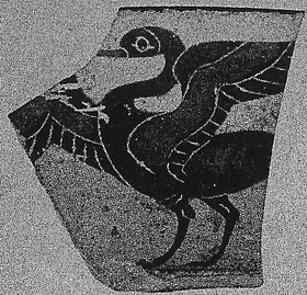 CUP, LITTLE MASTER LIP, FRAGMENT (ATHENIAN, BLACK-FIGURE)