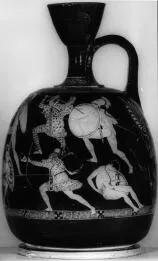 LEKYTHOS, SQUAT (ATHENIAN, RED-FIGURE)