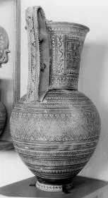 PITCHER (ATHENIAN GEOMETRIC, SILHOUETTE)