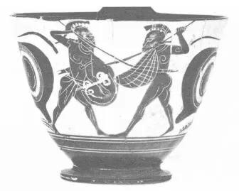 KYATHOS (ATHENIAN, BLACK-FIGURE)