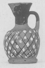 LEKYTHOS, SQUAT (ITALIOTE, ADDED COLOUR)