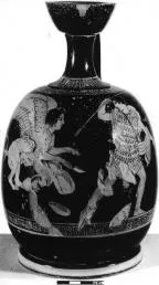 LEKYTHOS, SQUAT (ATHENIAN, RED-FIGURE)