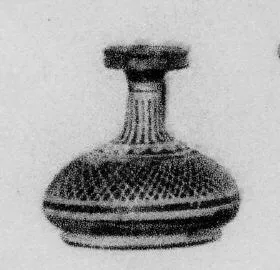 BOTTLE (SOUTH ITALIAN, GNATHIAN, BLACK GLAZE)