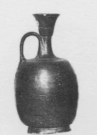 LEKYTHOS, SQUAT (SOUTH ITALIAN, CAMPANIAN, BLACK GLAZE)