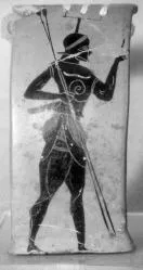 AMPHORA, NECK, FRAGMENT (ATHENIAN, BLACK-FIGURE)
