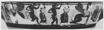 SKYPHOS (ATHENIAN, BLACK-FIGURE)