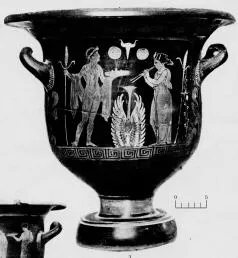 KRATER, BELL (SOUTH ITALIAN, APULIAN, RED-FIGURE)