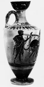 LEKYTHOS (ATHENIAN, BLACK-FIGURE)