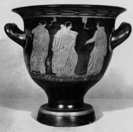 KRATER, BELL (ATHENIAN, RED-FIGURE)