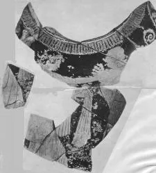 STAMNOS, FRAGMENTS (ATHENIAN, RED-FIGURE)