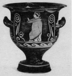 KRATER, BELL (SOUTH ITALIAN, CAMPANIAN, RED-FIGURE)