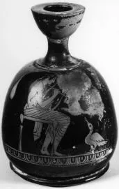 LEKYTHOS, SQUAT (ATHENIAN, RED-FIGURE)