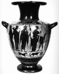 HYDRIA (ATHENIAN, BLACK-FIGURE)