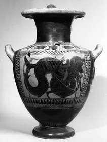 HYDRIA (ATHENIAN, BLACK-FIGURE)