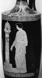 LEKYTHOS (ATHENIAN, RED-FIGURE)
