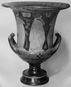 KRATER, CALYX (ATHENIAN, RED-FIGURE)