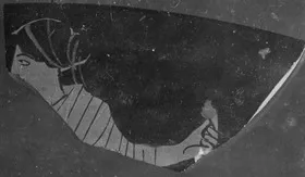 CUP, FRAGMENT (ATHENIAN, RED-FIGURE)