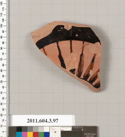 Terracotta fragment of an amphora (jar)