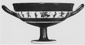 CUP, LITTLE MASTER BAND (ATHENIAN, BLACK-FIGURE)