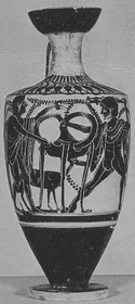 LEKYTHOS (ATHENIAN, BLACK-FIGURE)