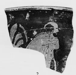 CUP SKYPHOS, FRAGMENT (ATHENIAN, RED-FIGURE)