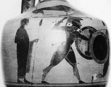 LEKYTHOS (ATHENIAN, BLACK-FIGURE)