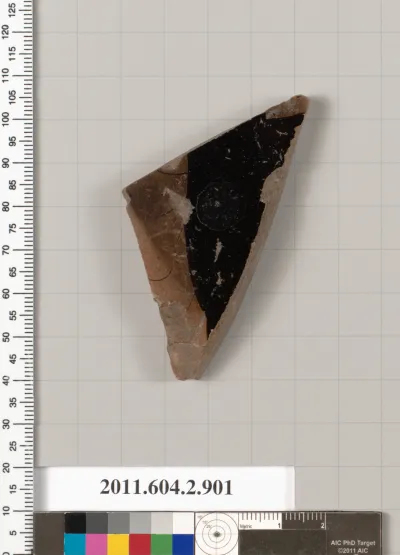 Terracotta fragment of a bell-krater (bowl for mixing wine and water)