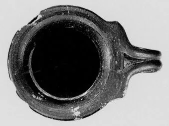 MUG (SOUTH ITALIAN, APULIAN, BLACK GLAZE)