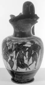 OINOCHOE (ATHENIAN, BLACK-FIGURE)