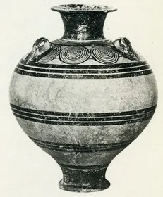 STIRRUP JAR (MYCENEAN)
