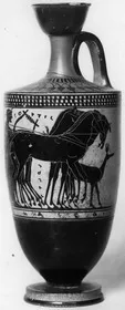 LEKYTHOS (ATHENIAN, BLACK-FIGURE)
