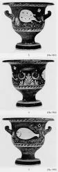 KRATER, BELL (SOUTH ITALIAN, APULIAN, RED-FIGURE)