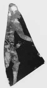 SKYPHOS, FRAGMENT (FALISCAN, PSEUDO RED-FIGURE)
