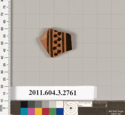 Terracotta fragment of an oinochoe (jug)