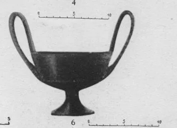 KANTHAROS (ETRUSCAN, BUCCHERO)