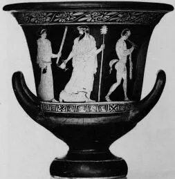 KRATER, CALYX (ATHENIAN, RED-FIGURE)