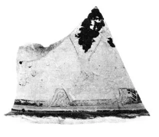 OINOCHOE, FRAGMENT (PROTOCORINTHIAN, BLACK-FIGURE)