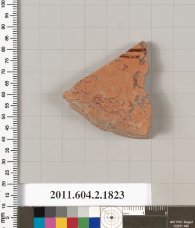 Terracotta fragment of a skyphos (deep drinking cup)