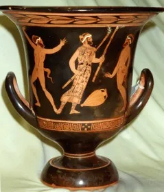 KRATER, CALYX (ATHENIAN, RED-FIGURE)