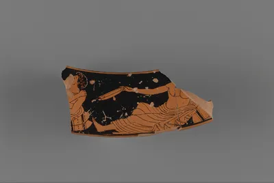 Attic Red-Figure Dinos Rim Fragment