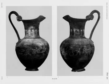 OINOCHOE (ETRUSCAN, BUCCHERO)
