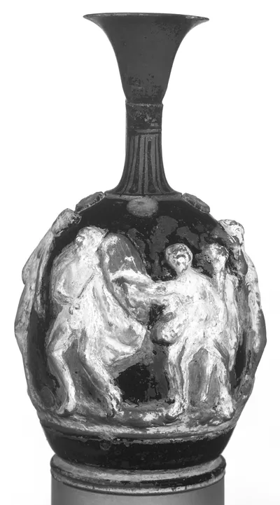 Attic Red-Figure Plastic Lekythos