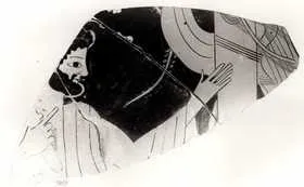 AMPHORA, BELLY, FRAGMENT (ATHENIAN, RED-FIGURE)
