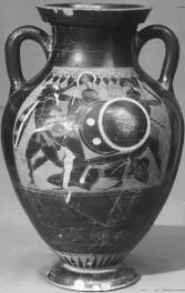 AMPHORA, BELLY, TYPE B (ATHENIAN, BLACK-FIGURE)