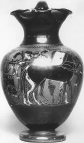 OINOCHOE (ATHENIAN, BLACK-FIGURE)