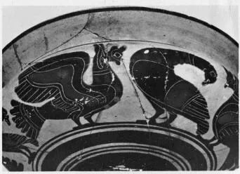 CUP (CORINTHIAN, BLACK-FIGURE)