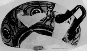 CUP, FRAGMENT (ATHENIAN, BLACK-FIGURE)